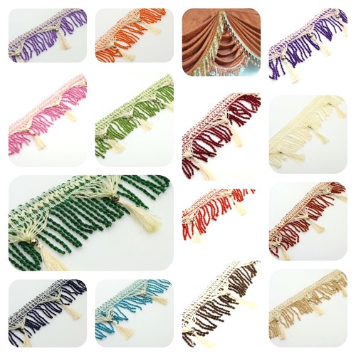 Curtain tassel fringe trim - tassel,