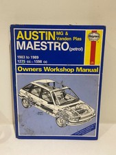 Haynes Manual Austin Maestro