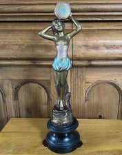 Spelter Art Deco Dancer With