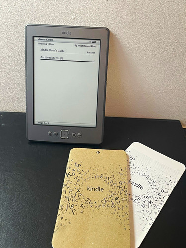 Amazon kindle 6in - kindle,
