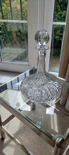 Heavy lead crystal ships - lead,