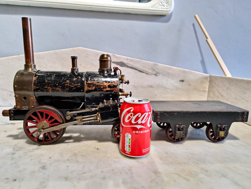 Vintage live steam rocket - vintage,