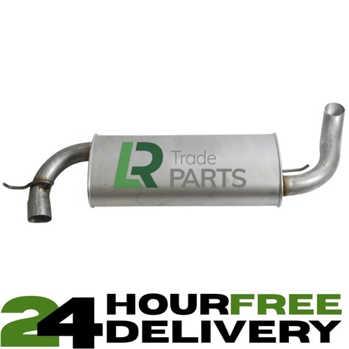 Rear exhaust silencer - silencer, box