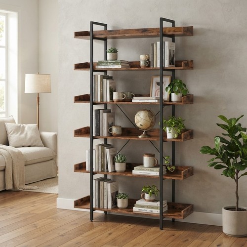 Spacious tier shelving - 5-tier, unit