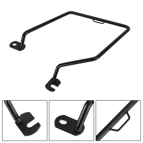 Black saddlebag support - support, mount