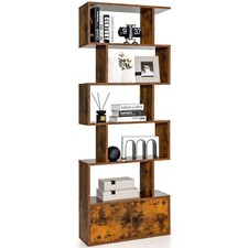 6-Tier  Bookcase Free Standing