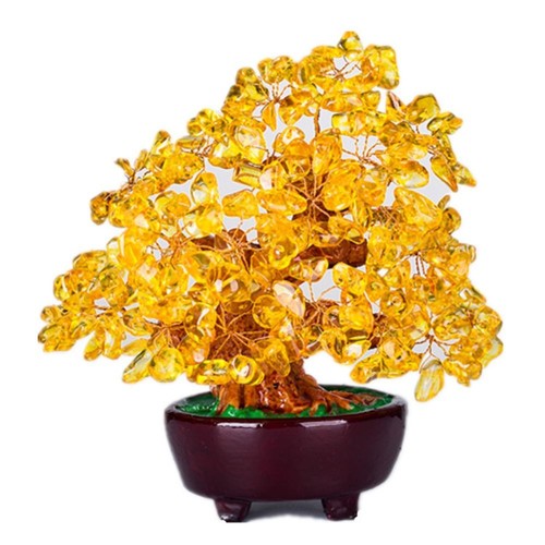Crystal stone 18cm - 18cm, lucky