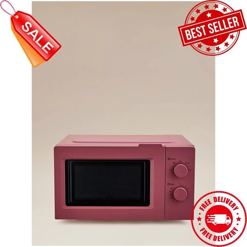 Pink 17l microwave oven 700w - pink,
