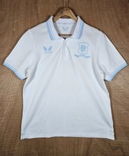 Glasgow Rangers 150 Years Anniversary Polo Shirt Men's Size Large