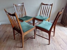 Delightful 1970's STAG Mid-Century Teak Dining /Kitchen Chairs