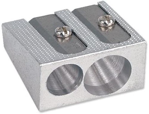 Pencil sharpeners metal double - pencil,