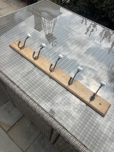 Solid oak hat - , rack