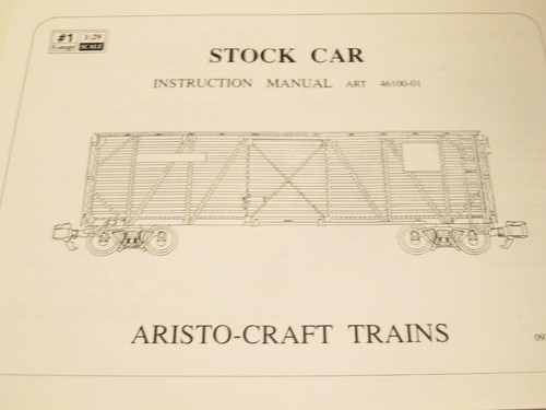 Scale aristocraft trains - scale,