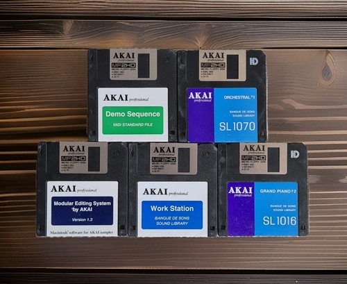 Akai professional floppy disk - akai,