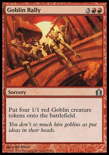 Goblin rally return to - rally,