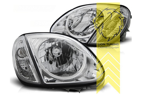 Pair halogen headlights - pair,
