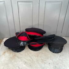 6 vintage military hats caps