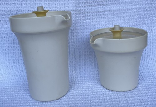 Tupperware set jugs - tupperware, milk