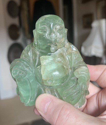 Chinese qing green quartz - green,