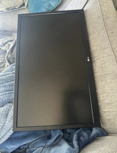 Flat screen monitor black - lg,
