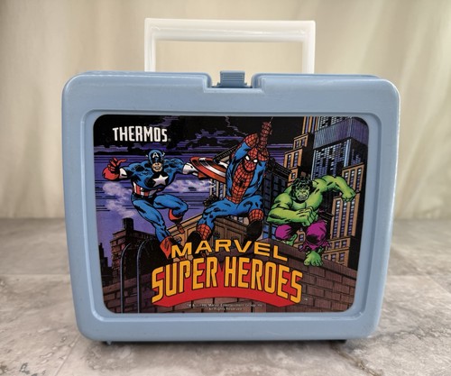 Marvel superheroes lunch box - superheroes,