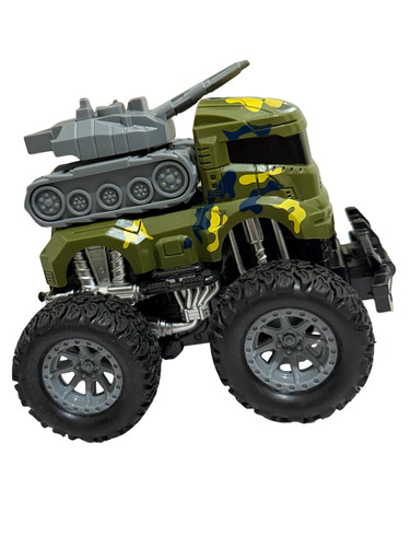 Military monster truck toy - toy, car