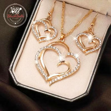 Women Gold Jewellery Gift Set