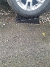 Milenco MGI Single Caravan Levelling Wedge Ramp With Chock