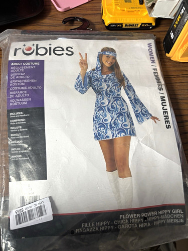 Rubie hippie girl complete - hippie,