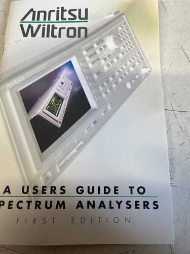 Anritsu wiltron users - a, guide