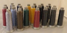 Madeira No.40 Machine Embroidery Thread, New wrapped 2500M cones various colours