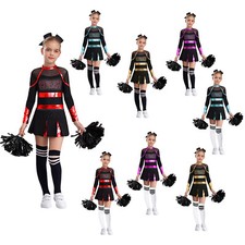 UK 4 Pcs Girls Cheer Leader