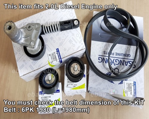1980 belt tensioner pulley - belt,