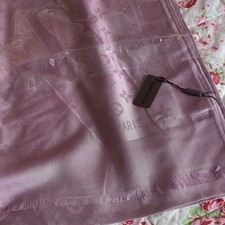 Louis Vuitton silk/cashmere Scarf Shawl Large new