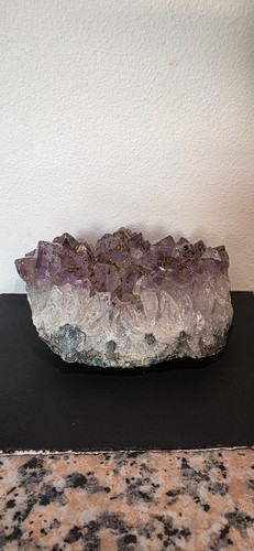 Agate amethyst chunk - +,