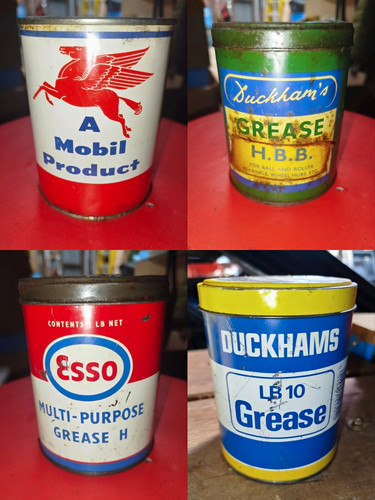Vintage mobil esso duckhams - vintage,