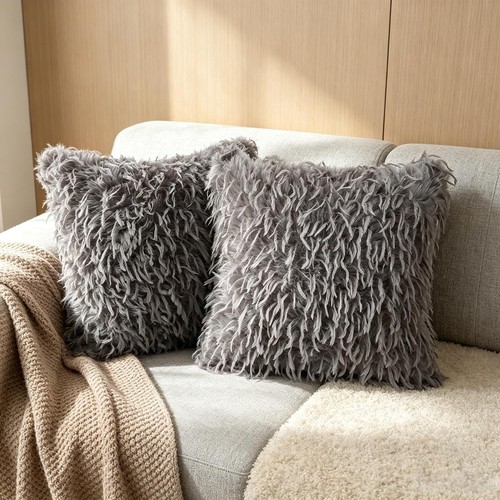 Oyimua fluffy shaggy cushion - oyimua,