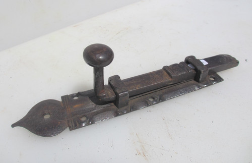 Large vintage iron door - iron,