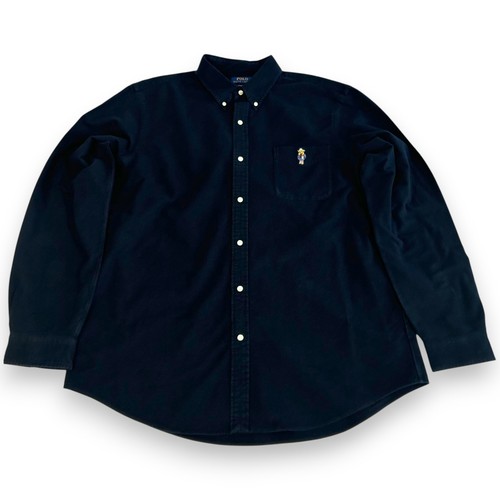 Polo mens xxl - bear, flannel