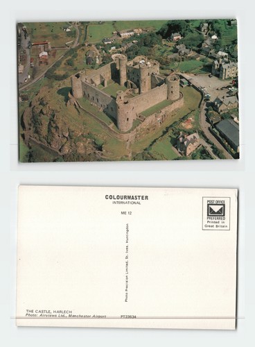 Vintage postcard harlech - postcard,