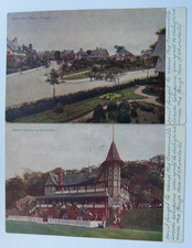 Bournville Village. 2 Postcards, Triangle & Athletic Pavilion  (31)