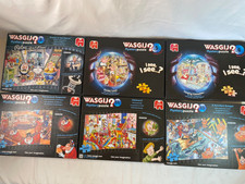 WASGIJ  6 x Mystery Jigsaw Puzzles 1000 Pieces COMPLETE CHECKED No 3,5,6,11,2,13
