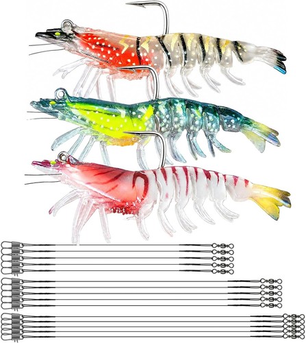 Pcs large glow prawn shrimp - pcs,