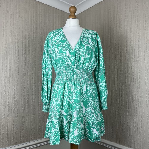 Zara green white - green,