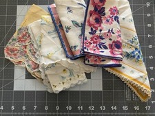 Vintage Floral Handkerchief
