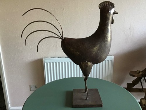 Metal cockerel - metal,