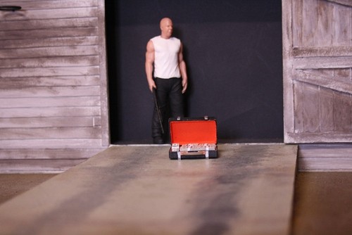 Garage diorama element - 1/18,