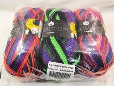 3x 100g Hobbii Halloween Sock