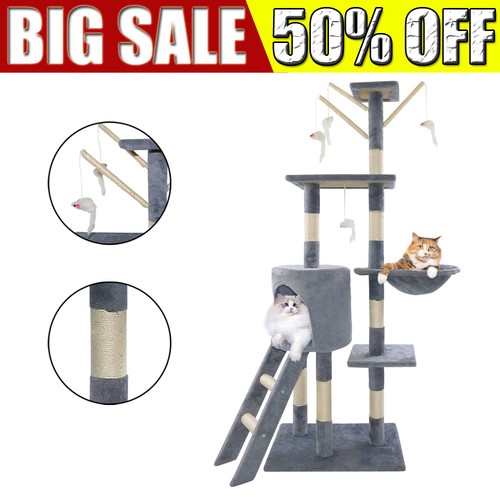 139cm heavy duty cat tree - 139cm,