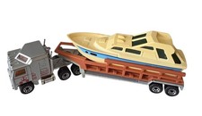 Vintage Matchbook Truck Trailer & Boat